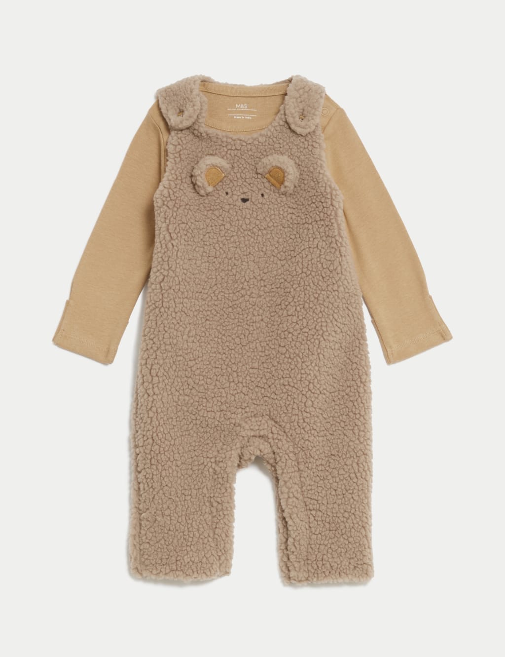 2pc Borg Teddy Outfit 7lbs 1 Yrs