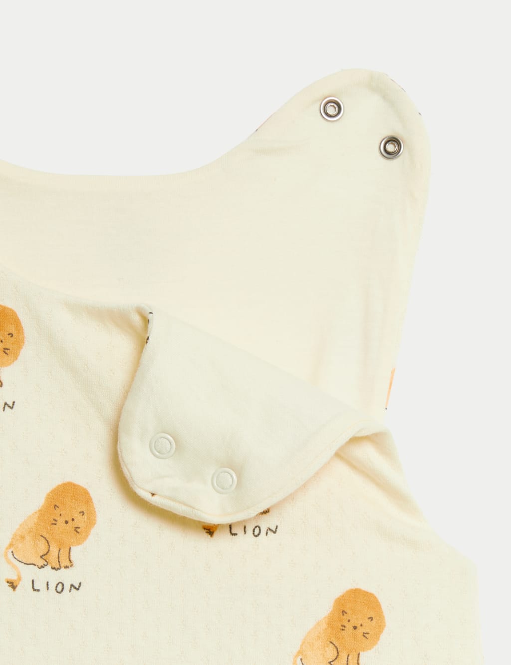 Pure Cotton Lion 1.5 Tog Sleeping Bag (0-36 Mths) 3 of 3
