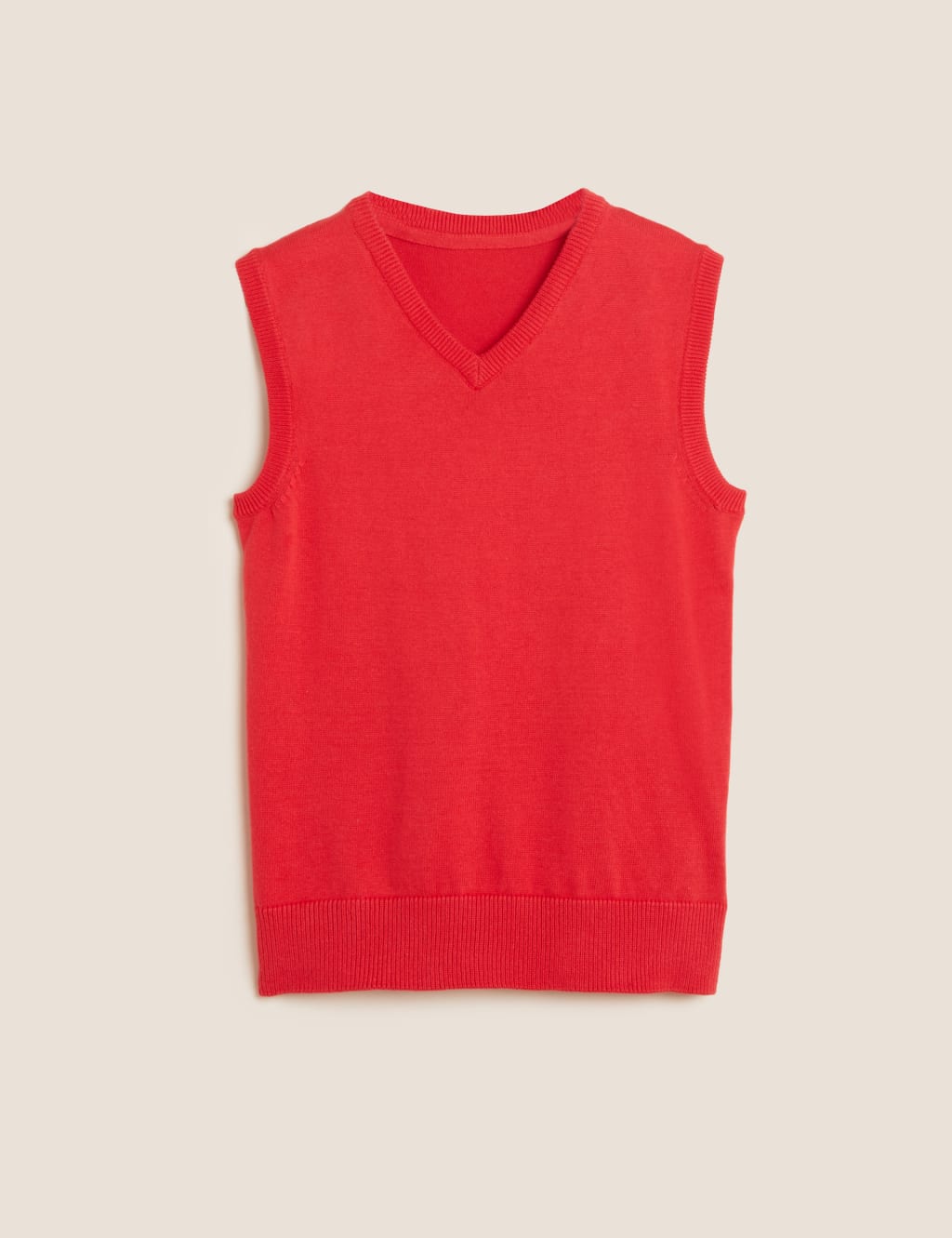 School Unisex Pure Cotton StayNew™ Tank Top (3-16 Yrs) 1 of 1