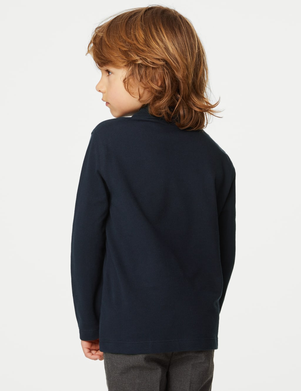 Unisex Long Sleeve Polo Shirt (2-18 Yrs) 5 of 5