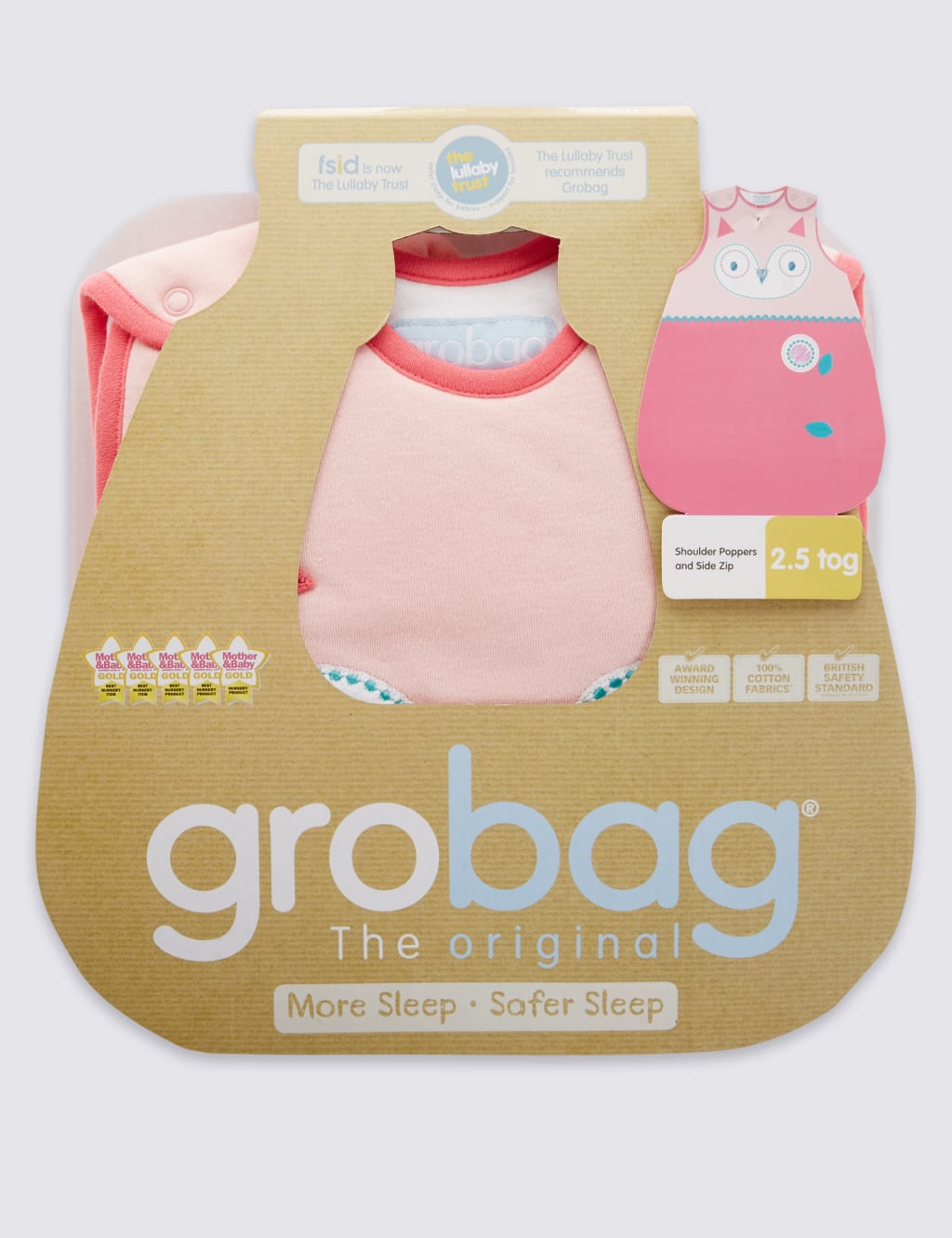 Grobag What a Hoot 2.5 Tog M S