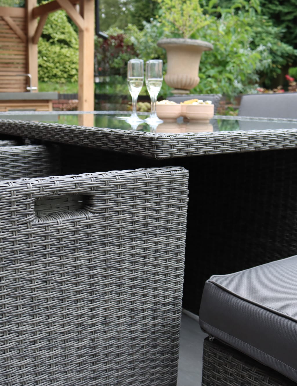 Paris 10 Seater Garden Dining Set 4 of 6