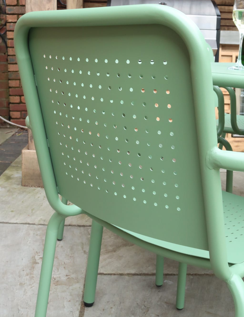 Porto 6 Seater Rectangle Garden Table & Chairs 2 of 4