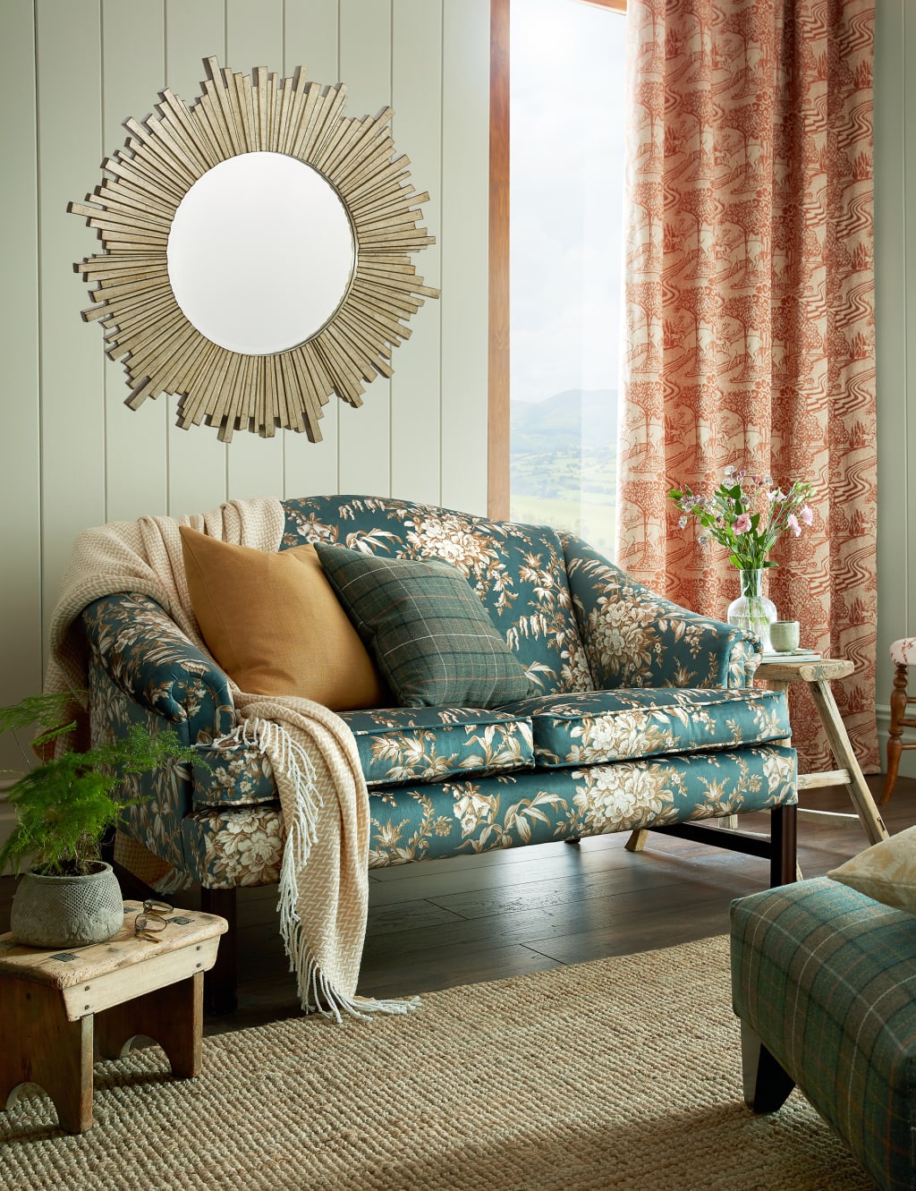 Lovell Round Wall Mirror 1 of 4