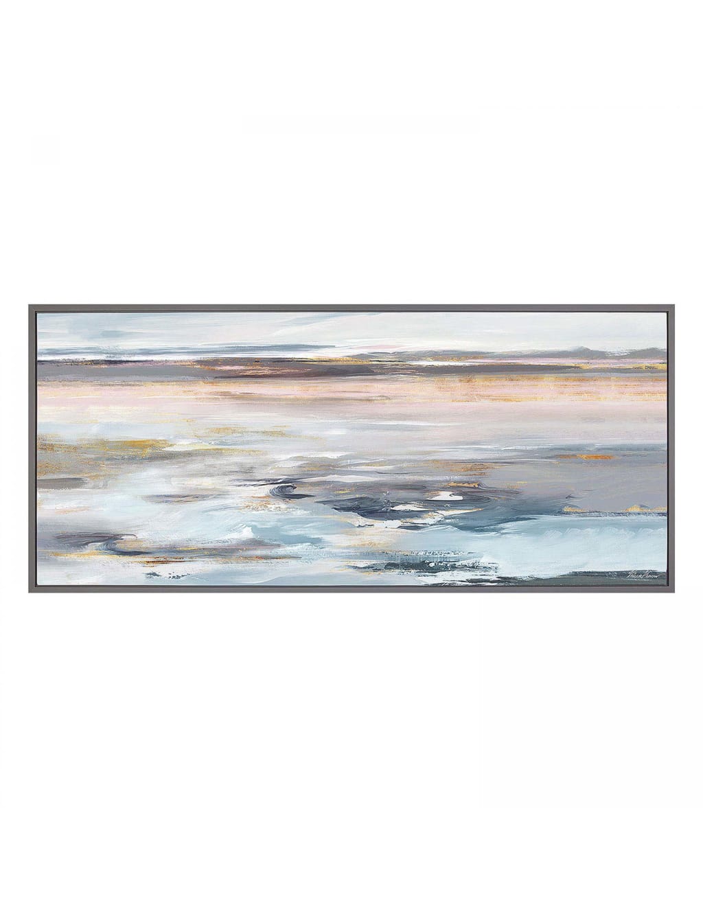 Even Tide Rectangle Framed Art 2 of 2