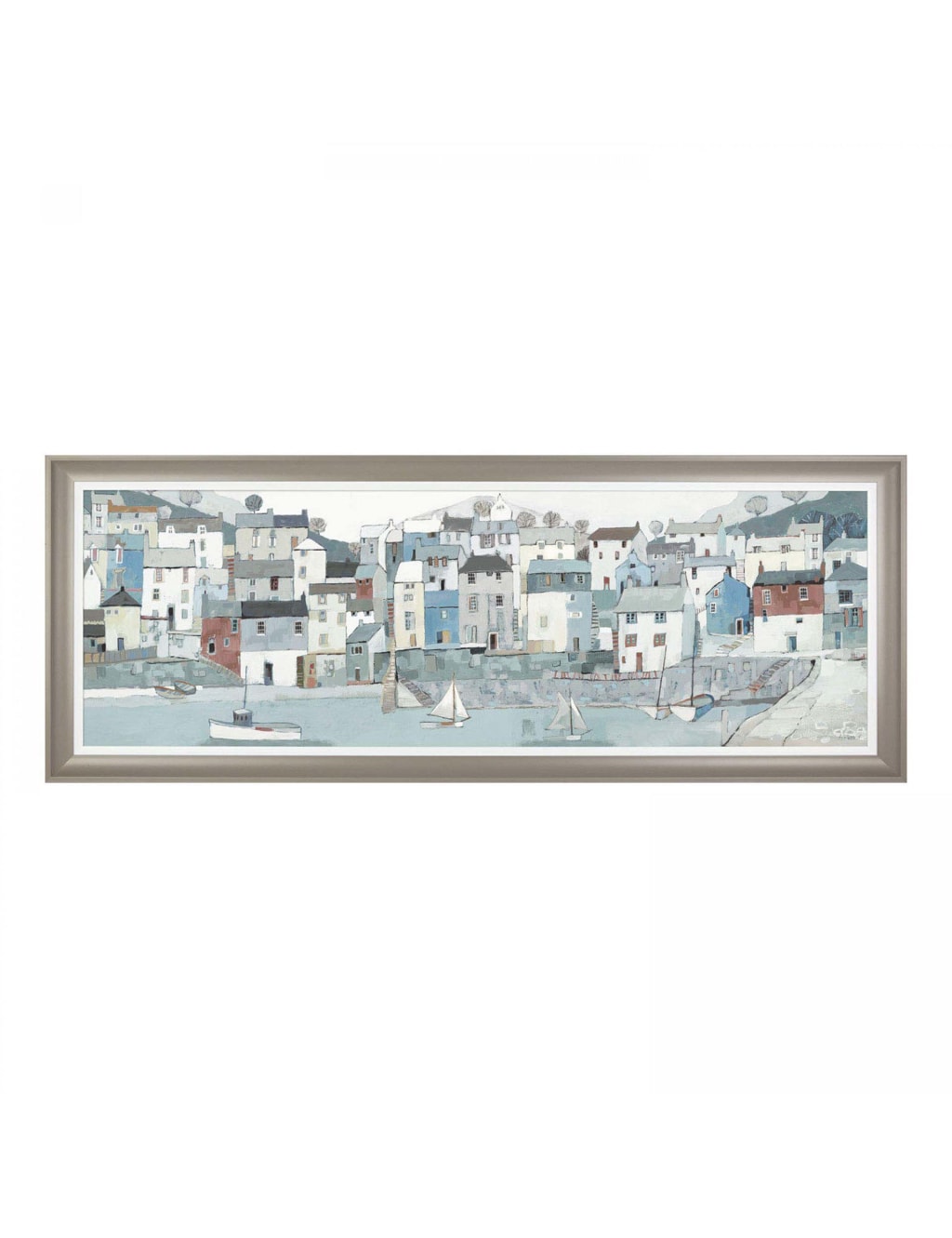 Shoreline Rectangle Framed Art 2 of 2