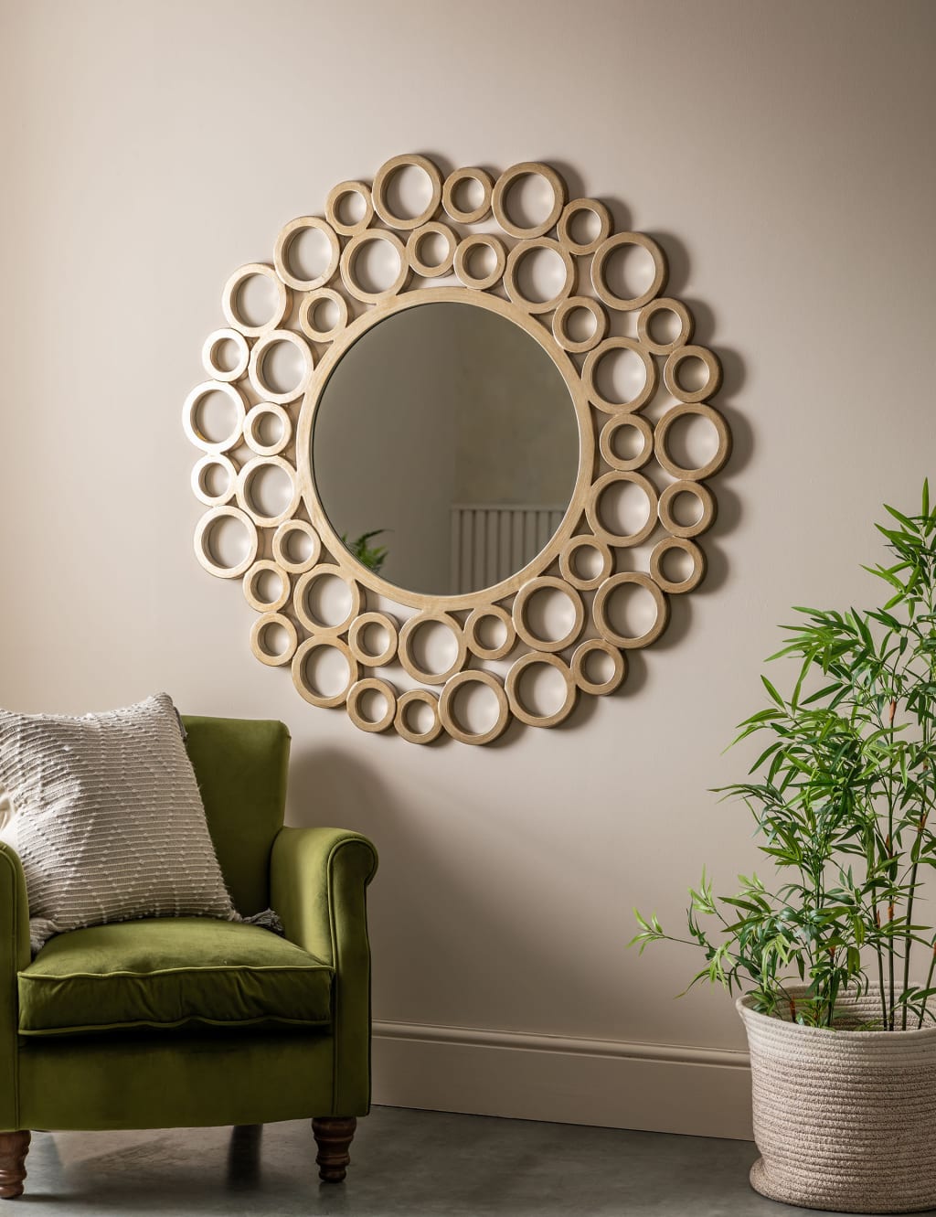 Wrakes Extra Large Wall Mirror 1 of 4