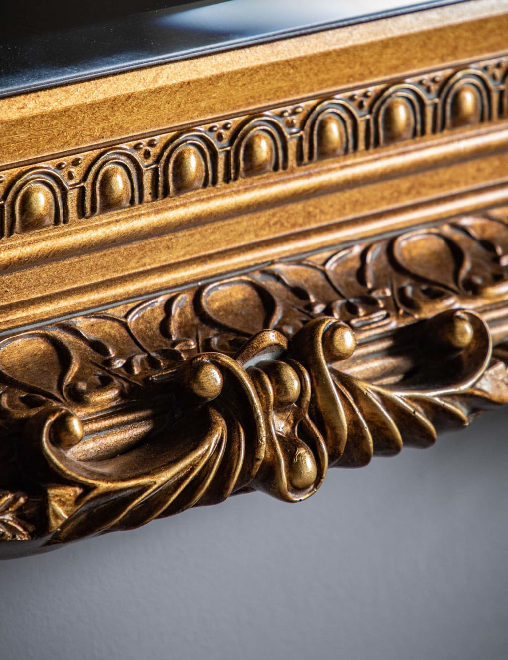 Carved Louis Extra Large Rectangular Mirror 3 of 4