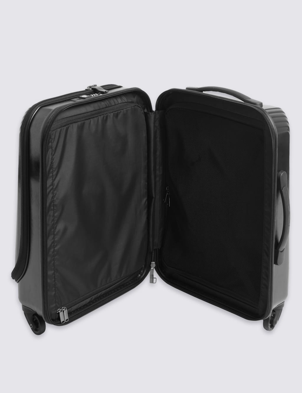 Cabin 4 Wheel Hard Mobile Office Suitcase with Security Zip 1 of 7