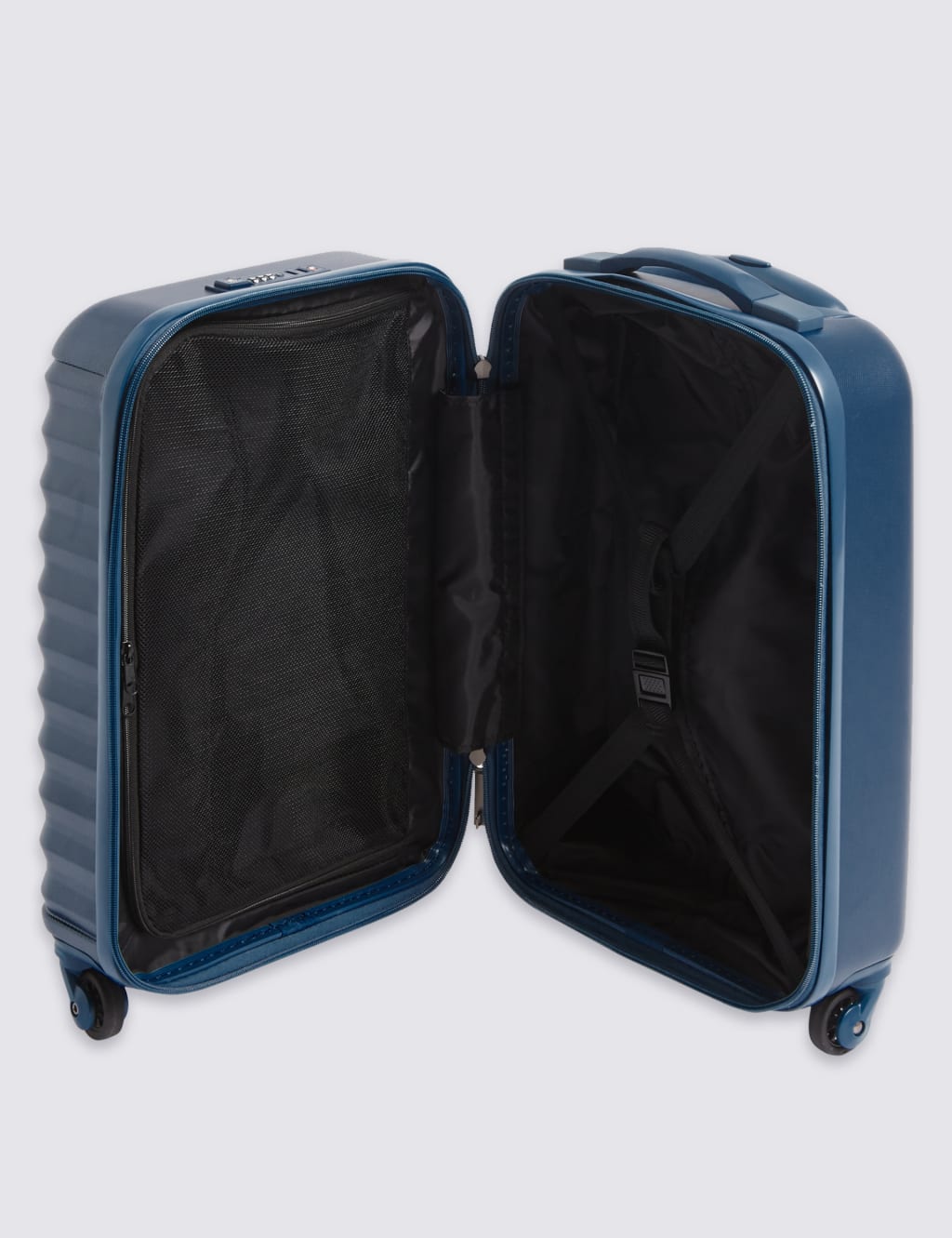 Cabin 4 Wheel Essential Hard Suitcase with Security Zip 1 of 7