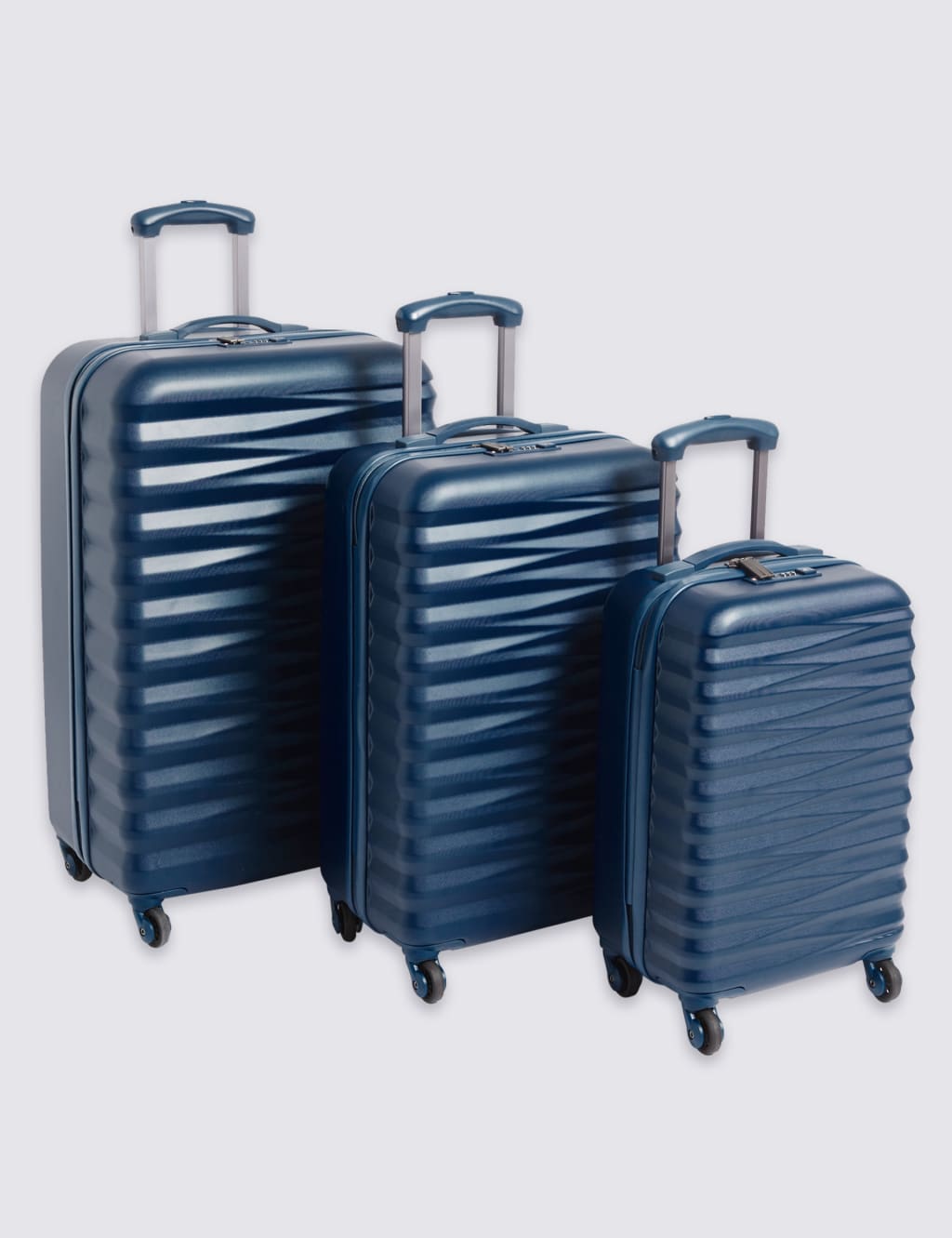 Cabin 4 Wheel Essential Hard Suitcase with Security Zip 7 of 7