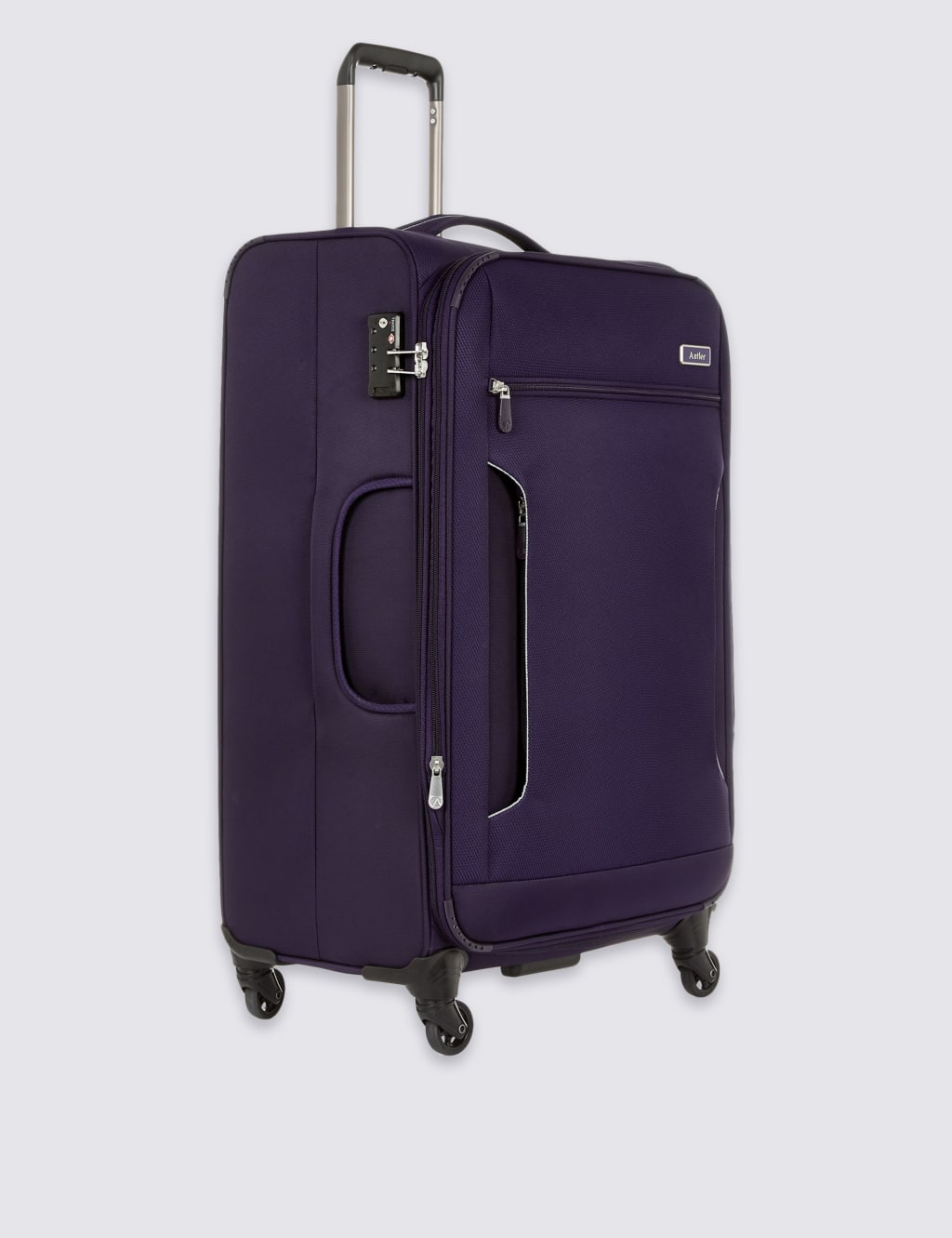 Cyberlite 4 Wheel Large Suitcase Antler M S