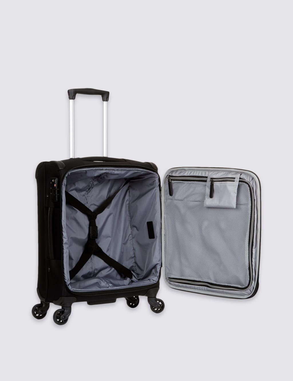 Delta 4 Wheel Cabin Suitcase 4 of 5