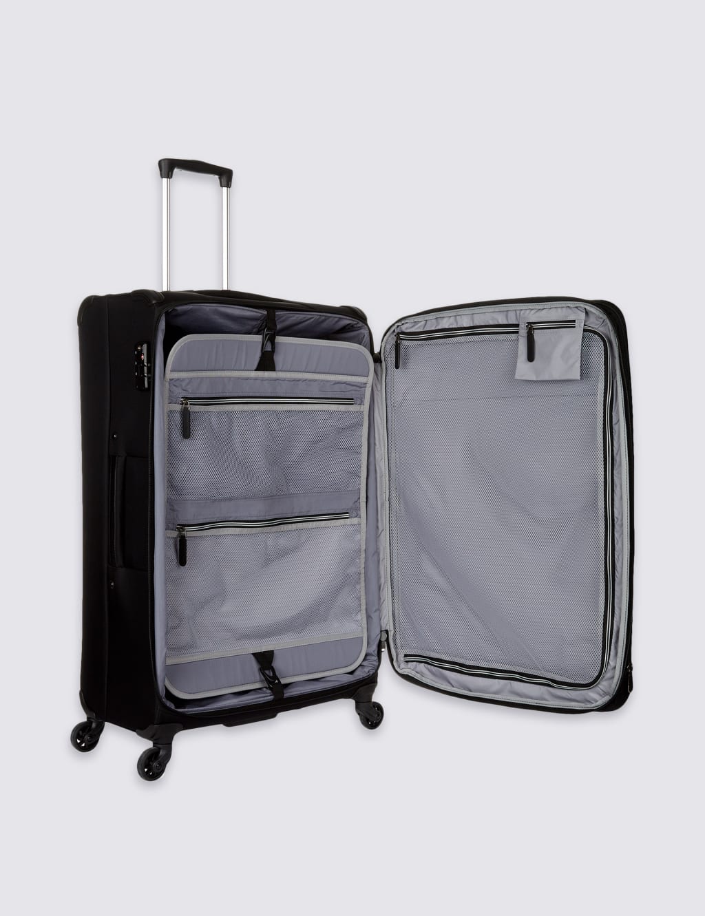 Delta 4 Wheel Medium Suitcase 5 of 6