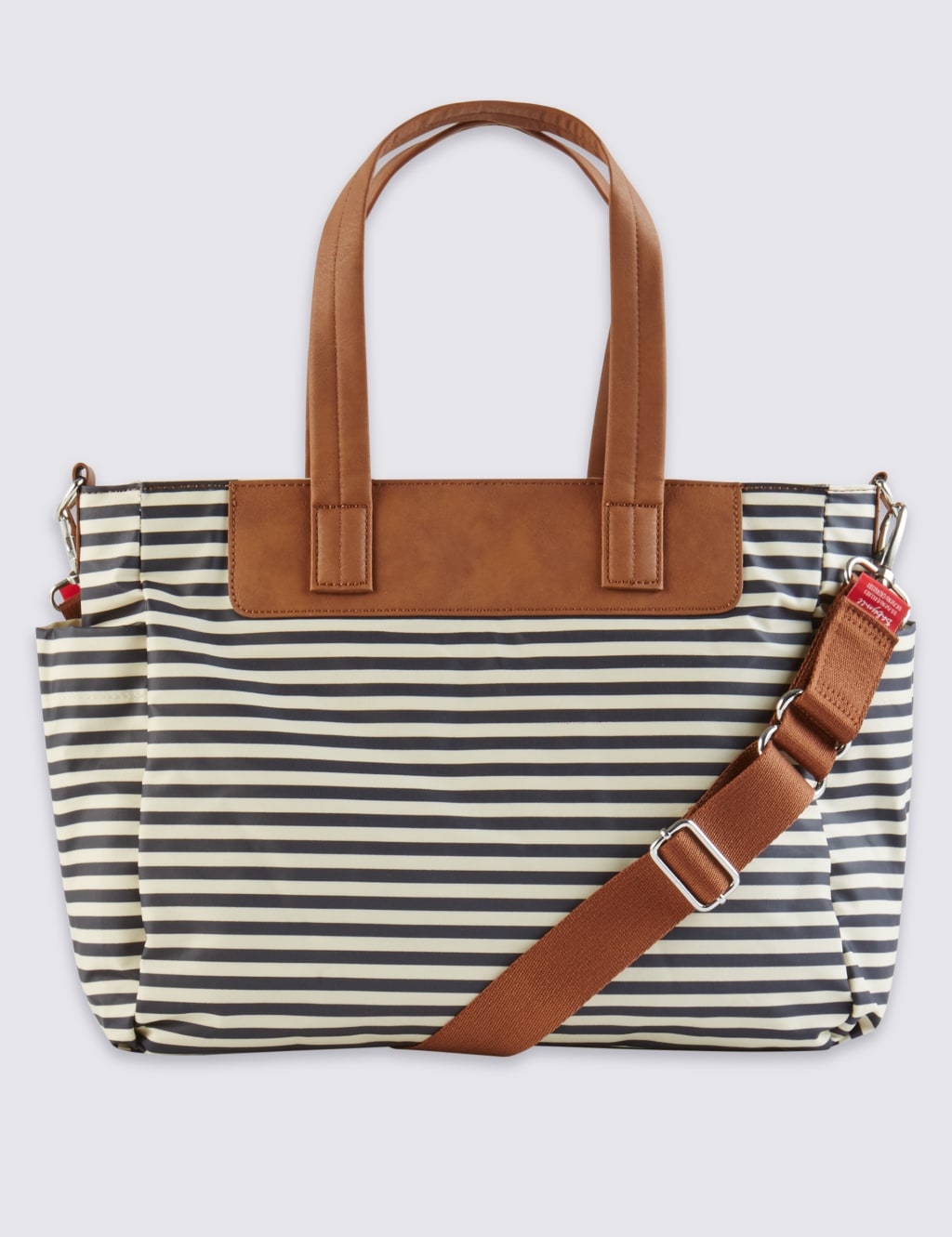 Cara Striped Bow Bag 4 of 7