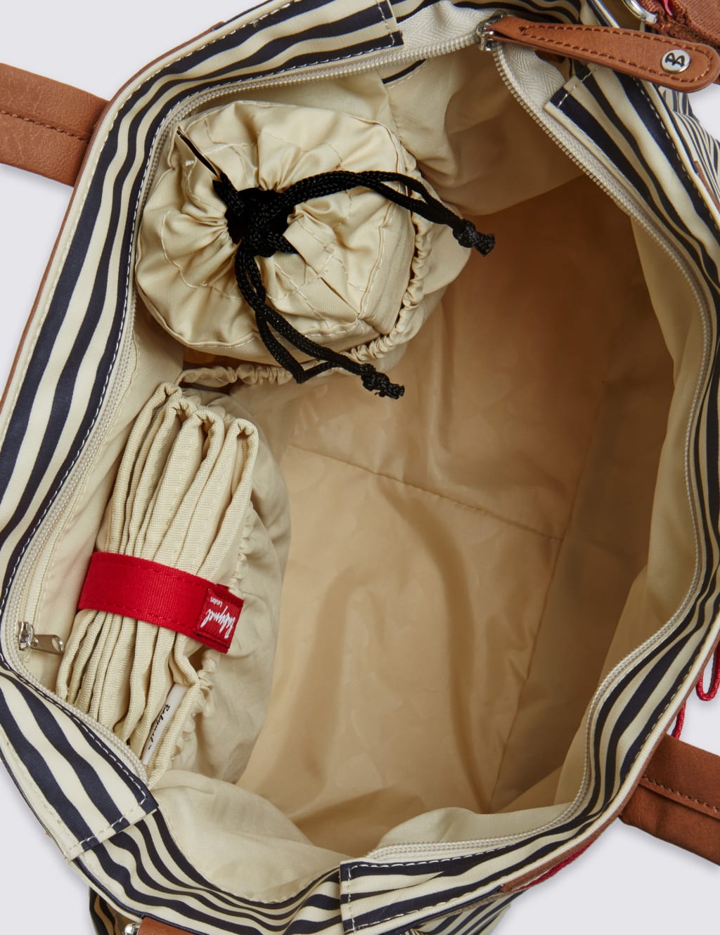 Cara Striped Bow Bag 6 of 7