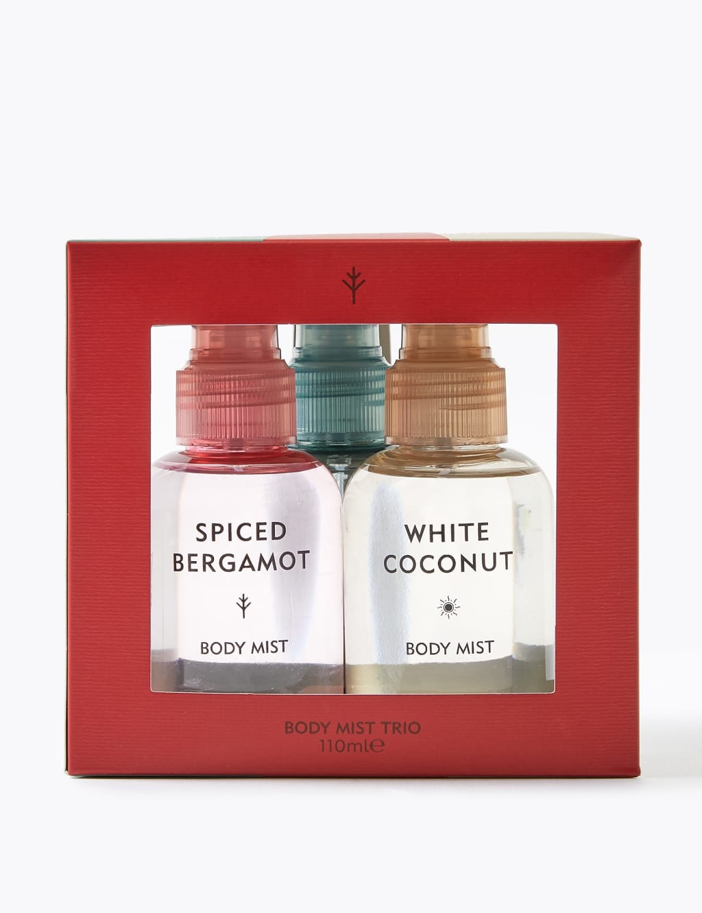 Spiced Bergamot, Water Jasmine & White Coconut Body Mist Set 3 x 110ml 2 of 4