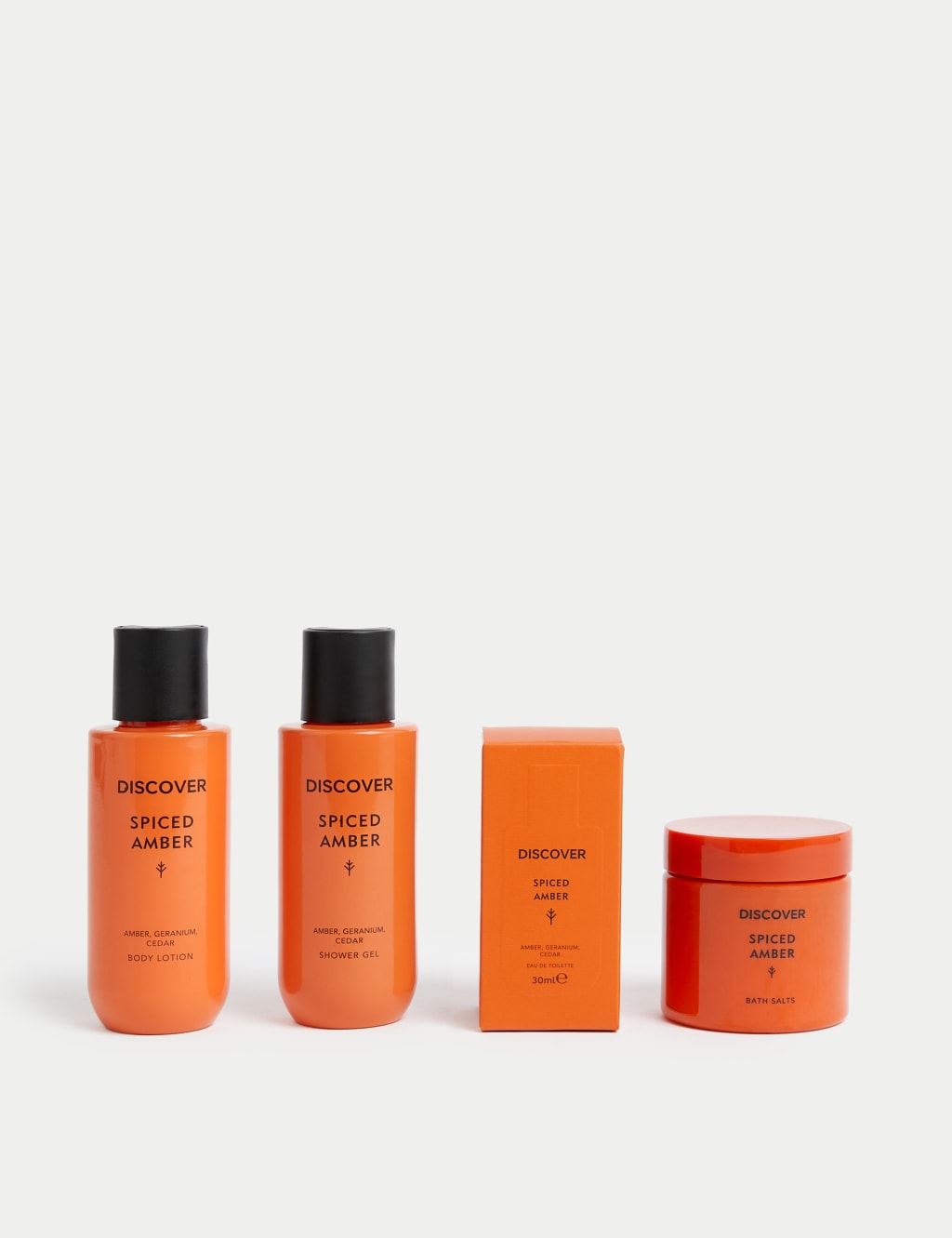 Spiced Amber Mixed Gift Set 2 of 3