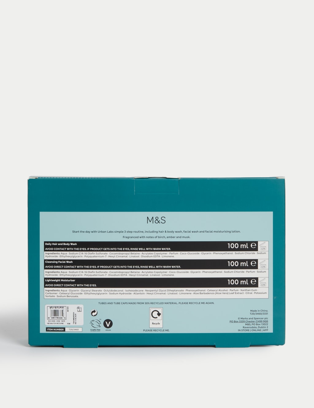 Urban Labs Face & Body Wash Set 4 of 4