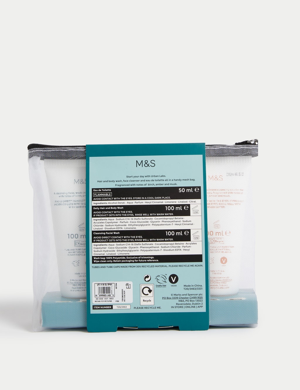 Urban Labs Wash & Fragrance Set 3 of 3