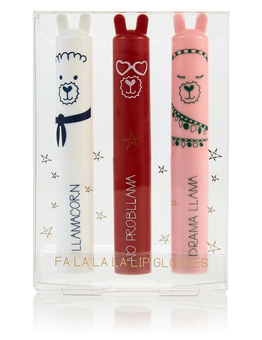 Christmas Novelty Llama Lip Buddies 1 of 3