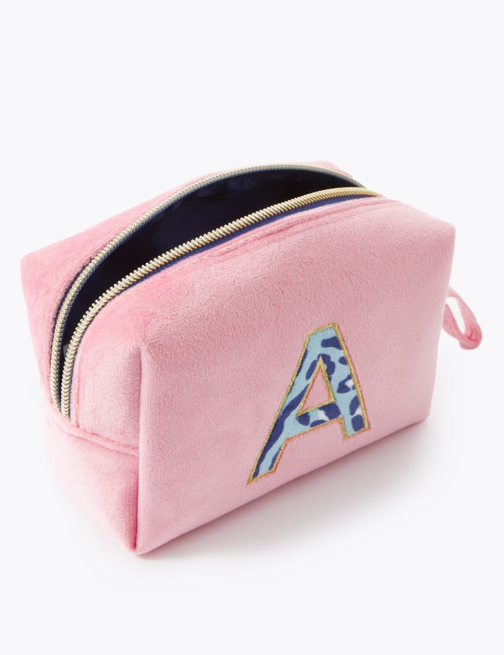 Alphabet Velvet Make-Up Bag 5 of 6