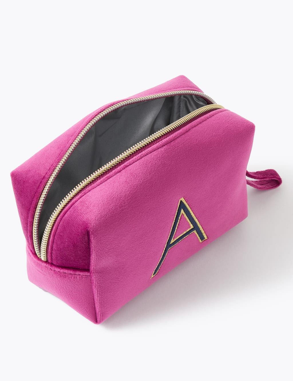 Alphabet Velvet Make Up Bag 4 of 6