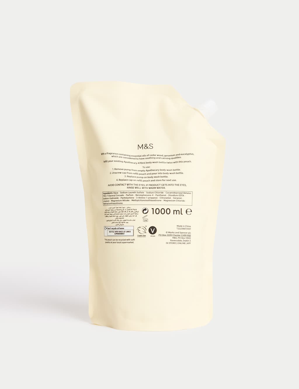 Restore Body Wash Refill 1000ml 2 of 2