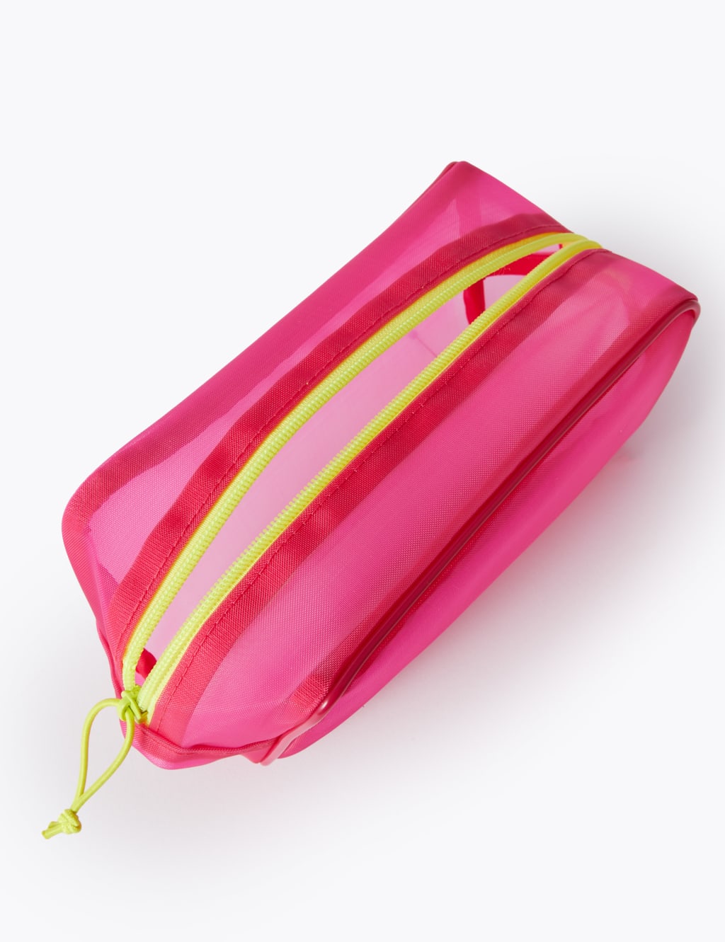 Pink Mesh Make Up Bag 2 of 3