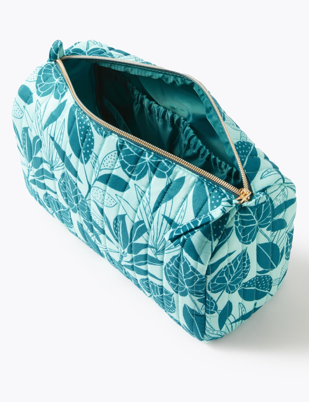 Leaf Print Make-Up Wash Bag 2 of 3