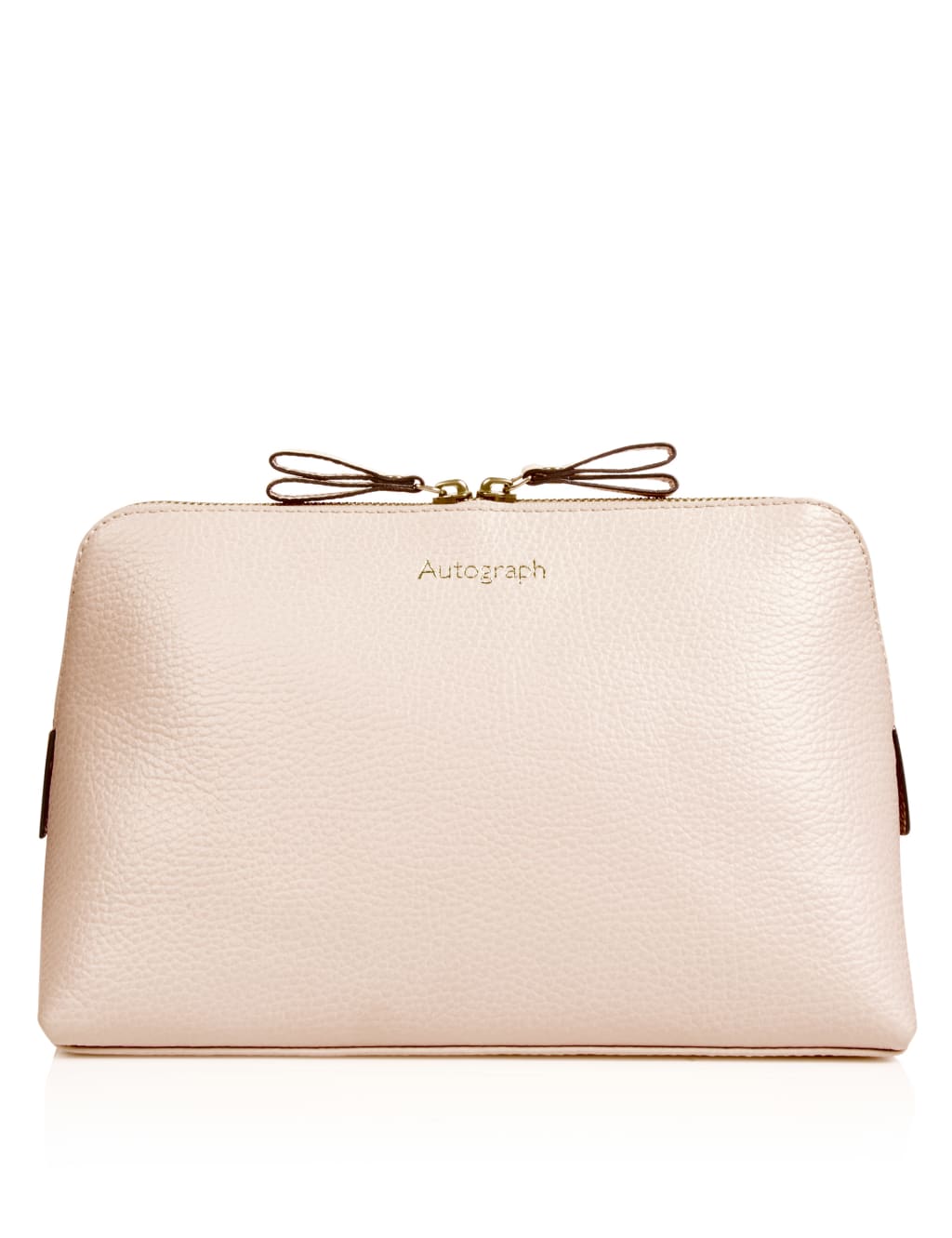 Luxury Leather Wash Bag 1 of 2