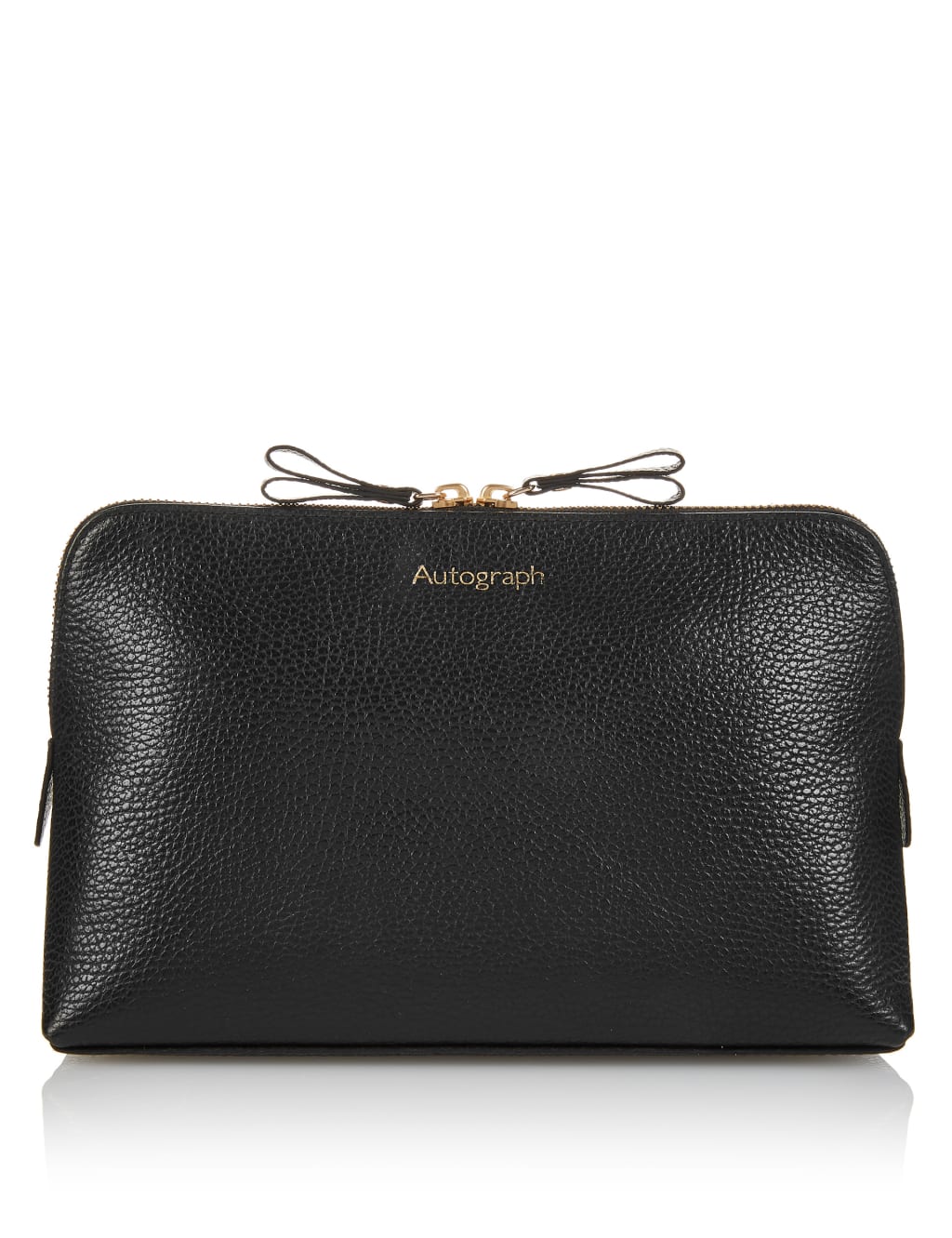 Luxury Leather Wash Bag 1 of 2