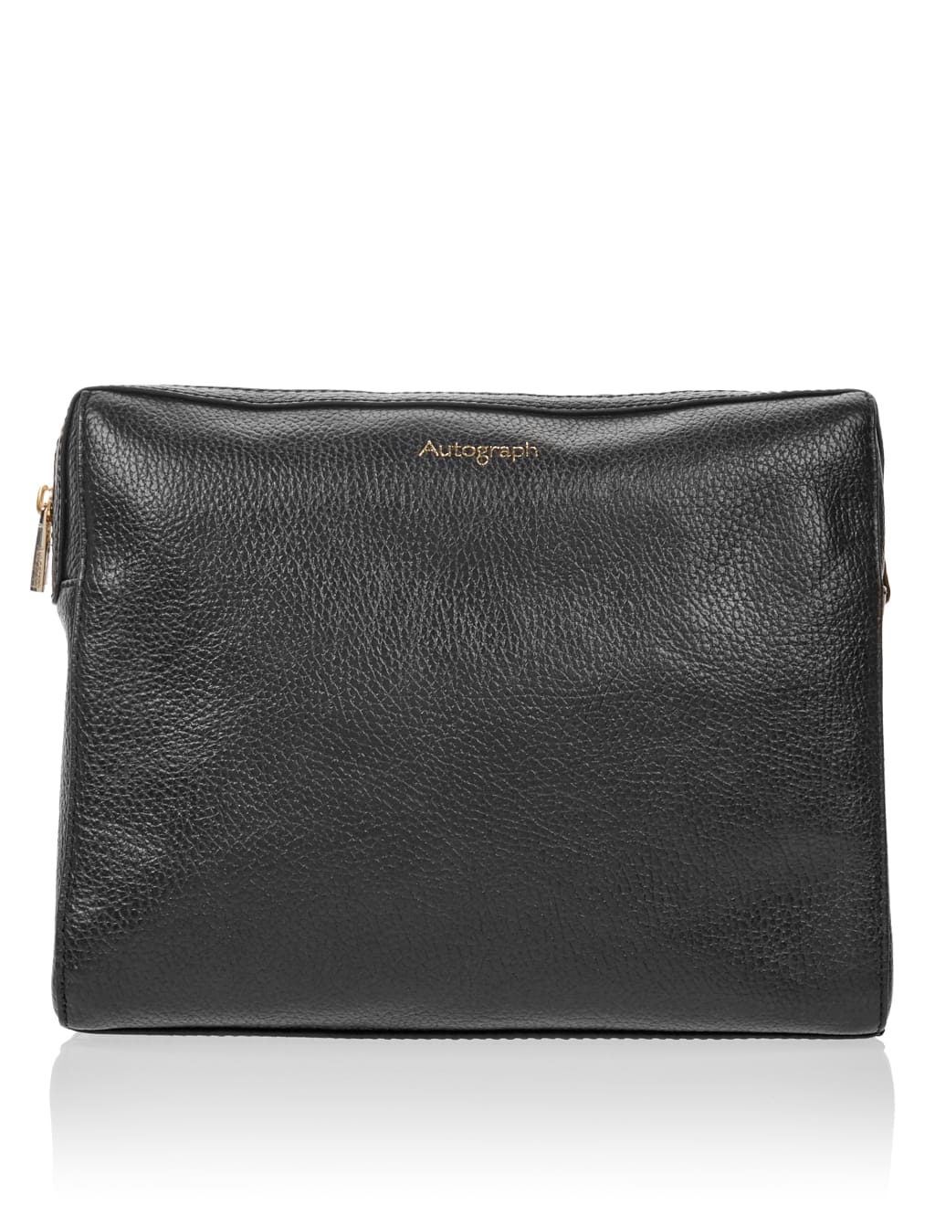 Luxury Leather Wash Bag 1 of 4