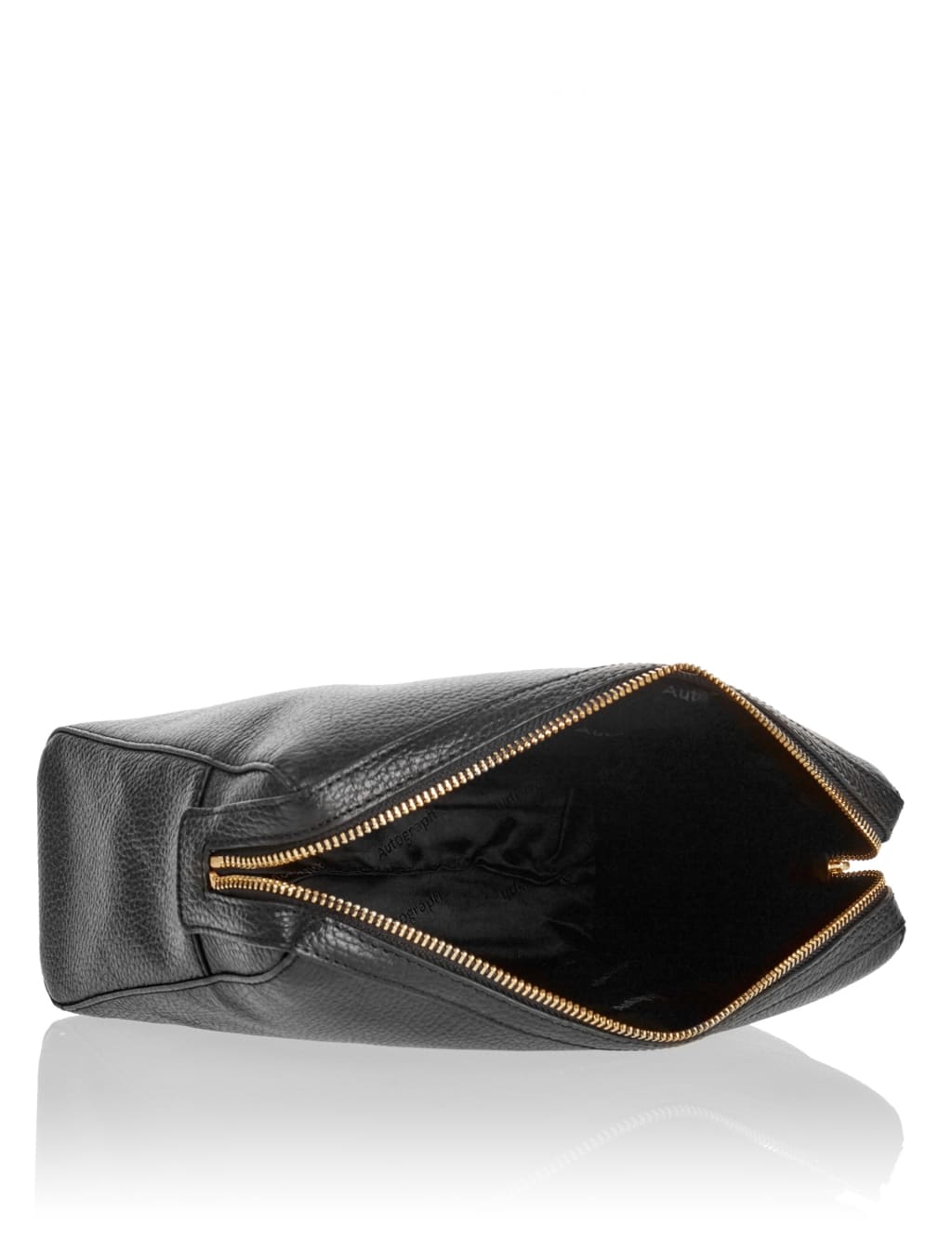 Luxury Leather Wash Bag 4 of 4