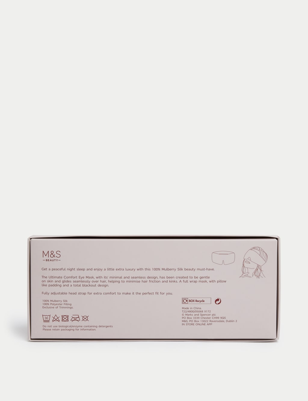 Ultimate Comfort Pure Mulberry Silk Eye Mask 4 of 4