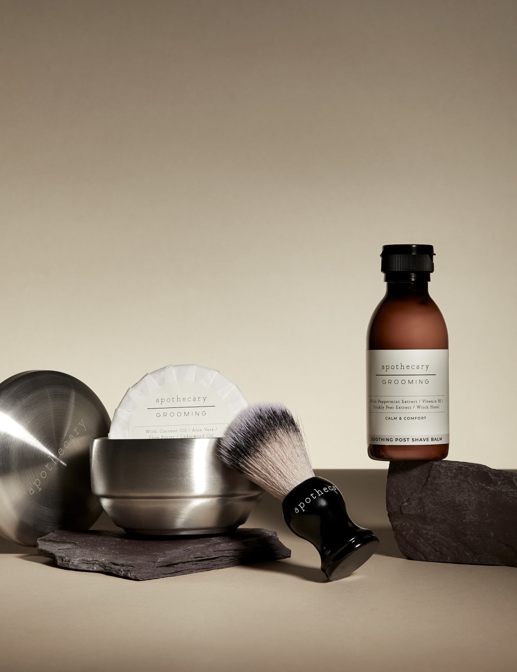 Grooming Shaving Soap & Bowl Set 5 of 6