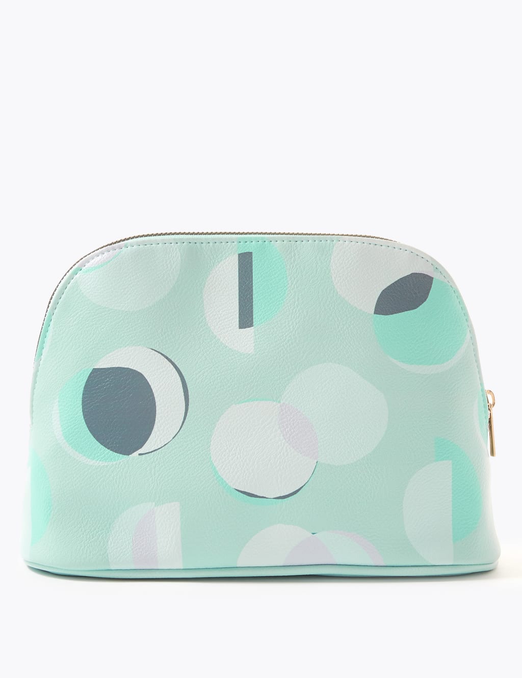 Circle Print Make-up Bag 1 of 2