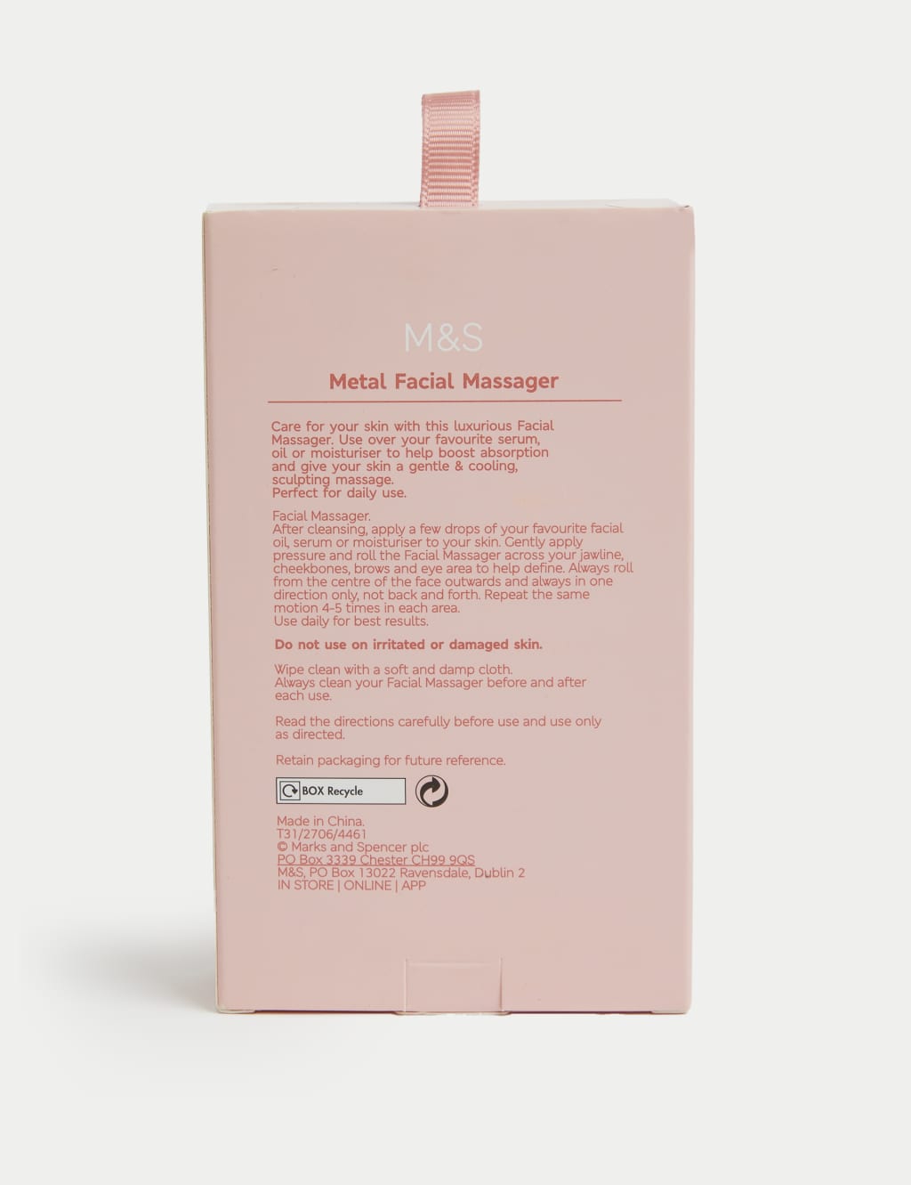 Sculpting Metal Facial Massager 3 of 3