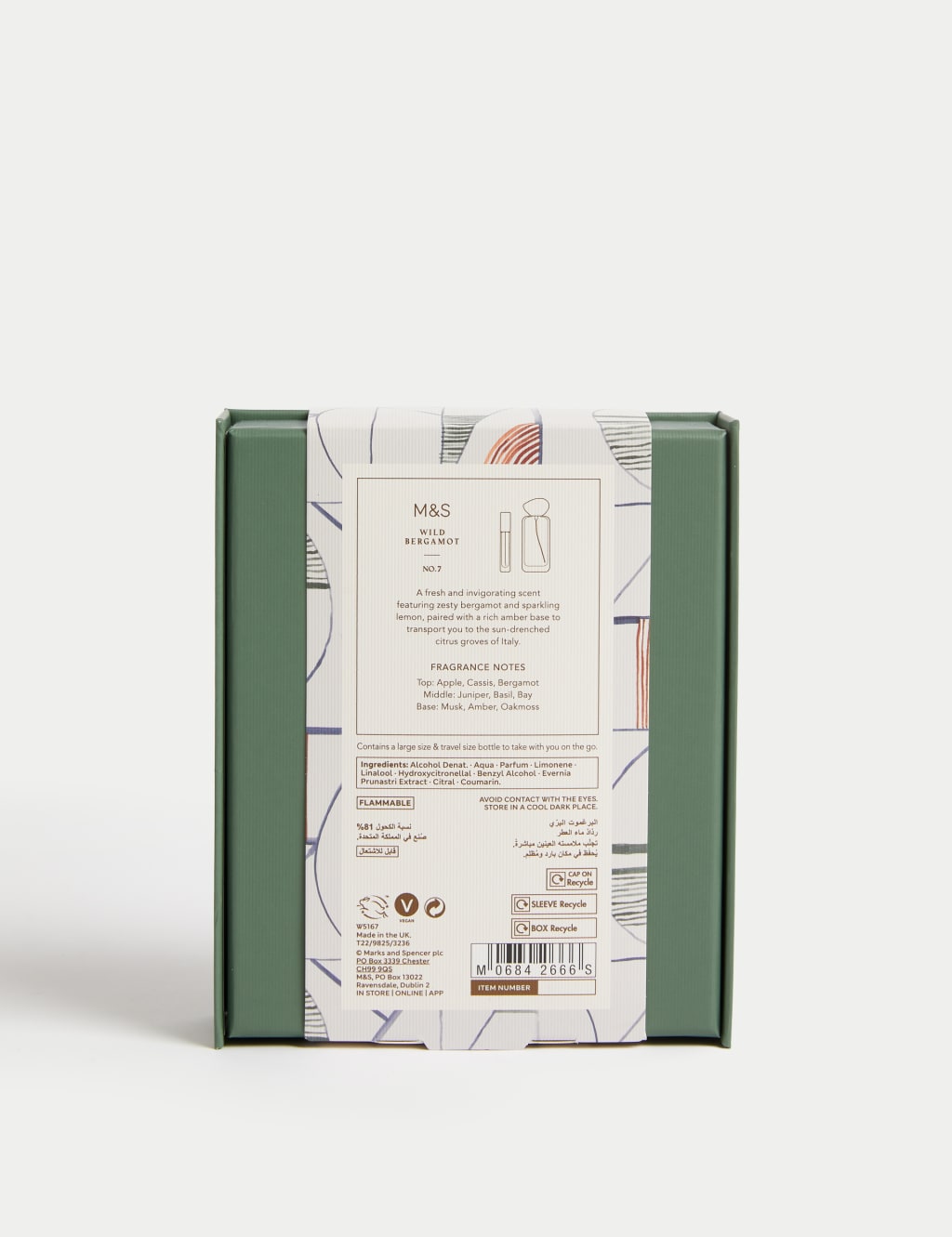 No.7 Wild Bergamot Eau de Parfum Set 6 of 7
