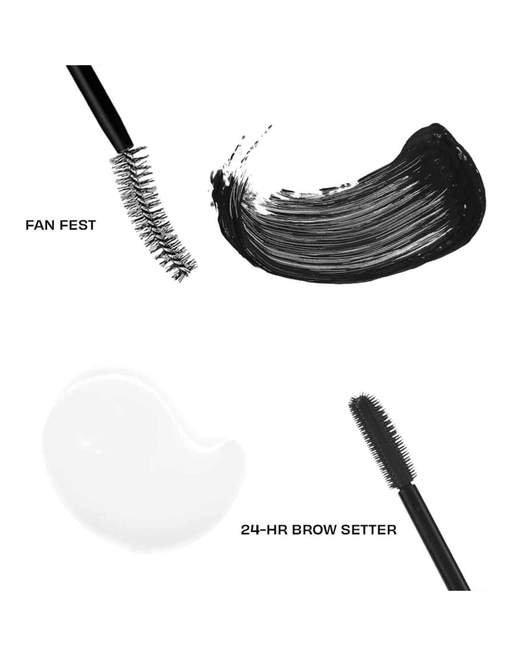 Lash & Brow Bells Fan Fest Mascara & 24hr Brow Setter Gift Set (Worth £27) 3 of 6