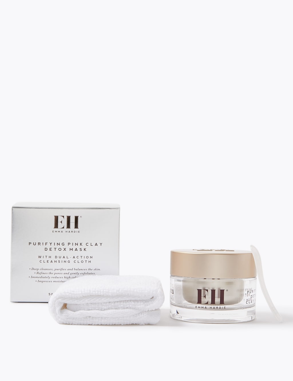 Purifying Detox Clay Mask with Cleansing Cloth 50ml 4 of 6