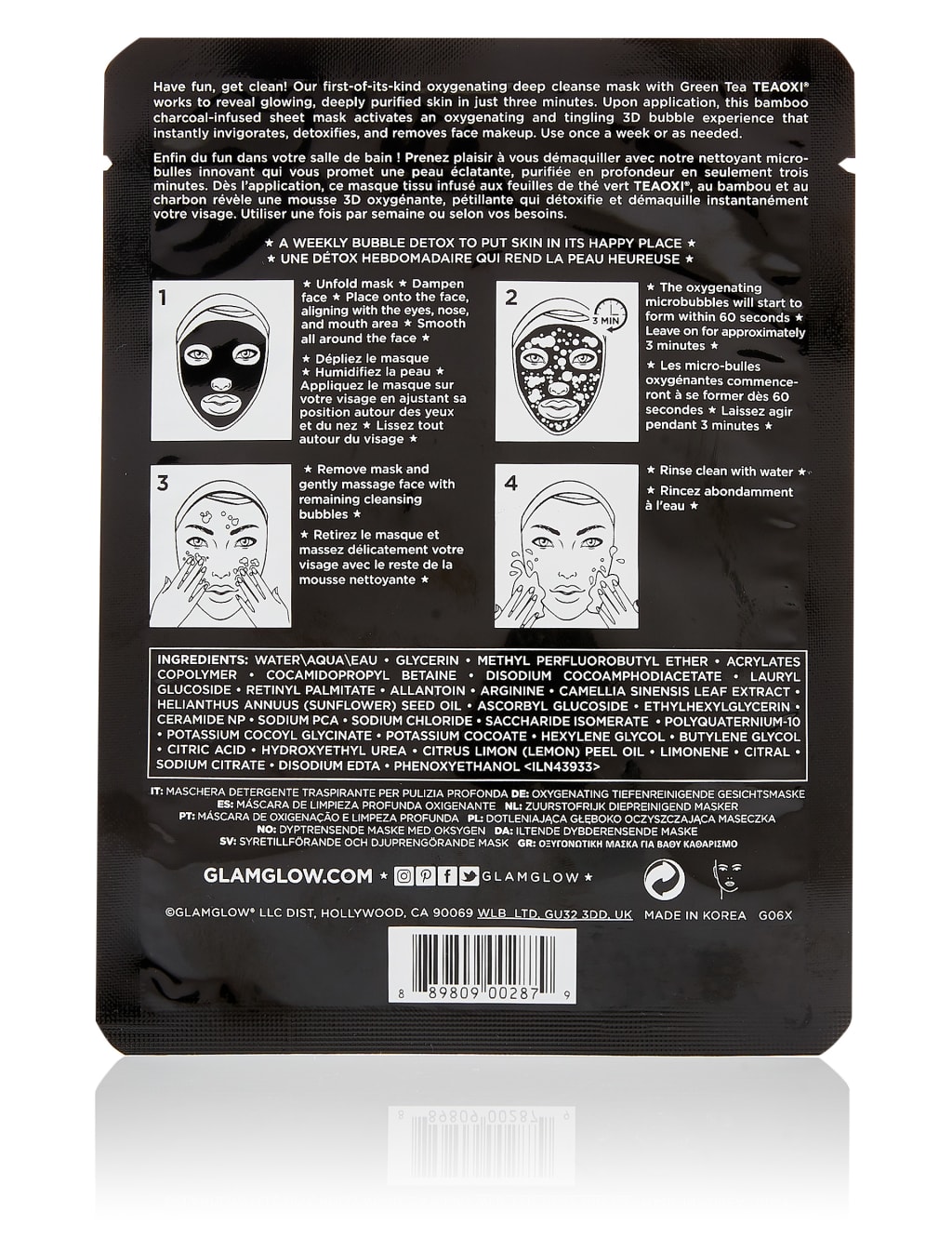 Bubble Sheet Mask 2 of 2