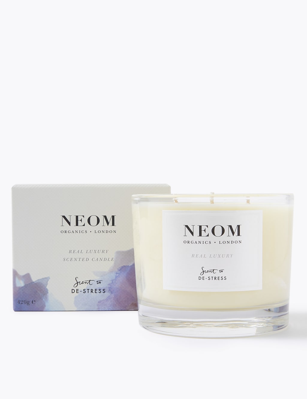 Real Luxury Candle (3 wicks) 420g 1 of 6