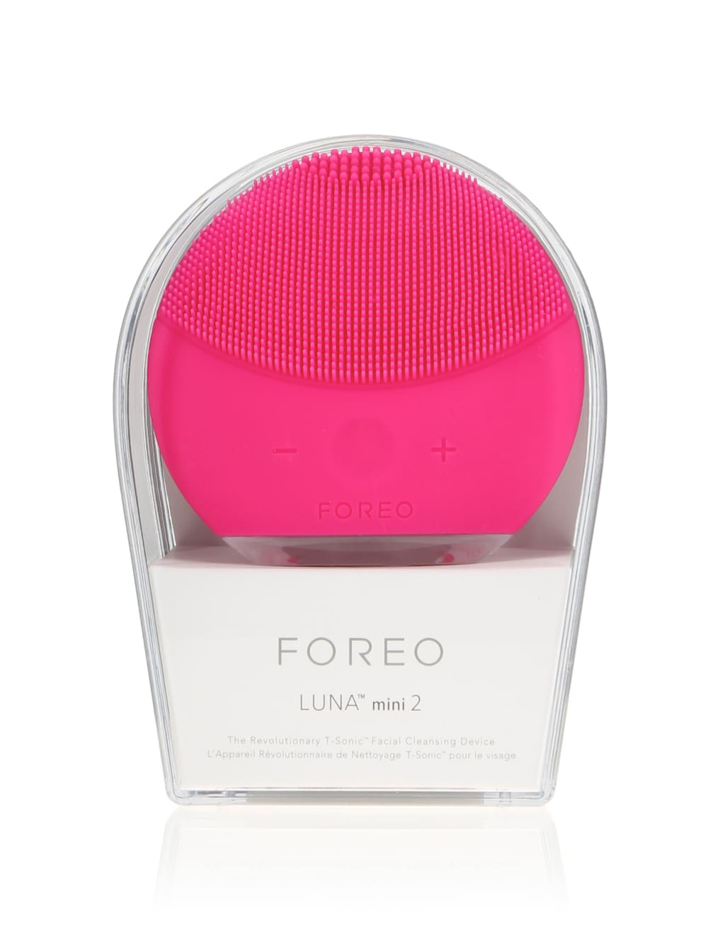 LUNA™ Mini 2 Facial Cleansing Brush Fuchsia 1 of 2