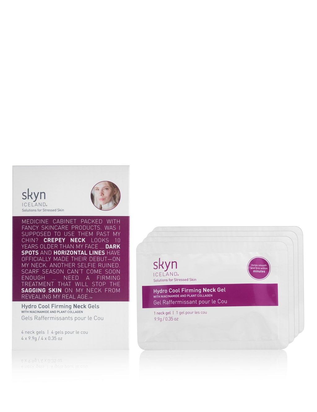Hydro Cool Firming Neck Gels 1 of 3