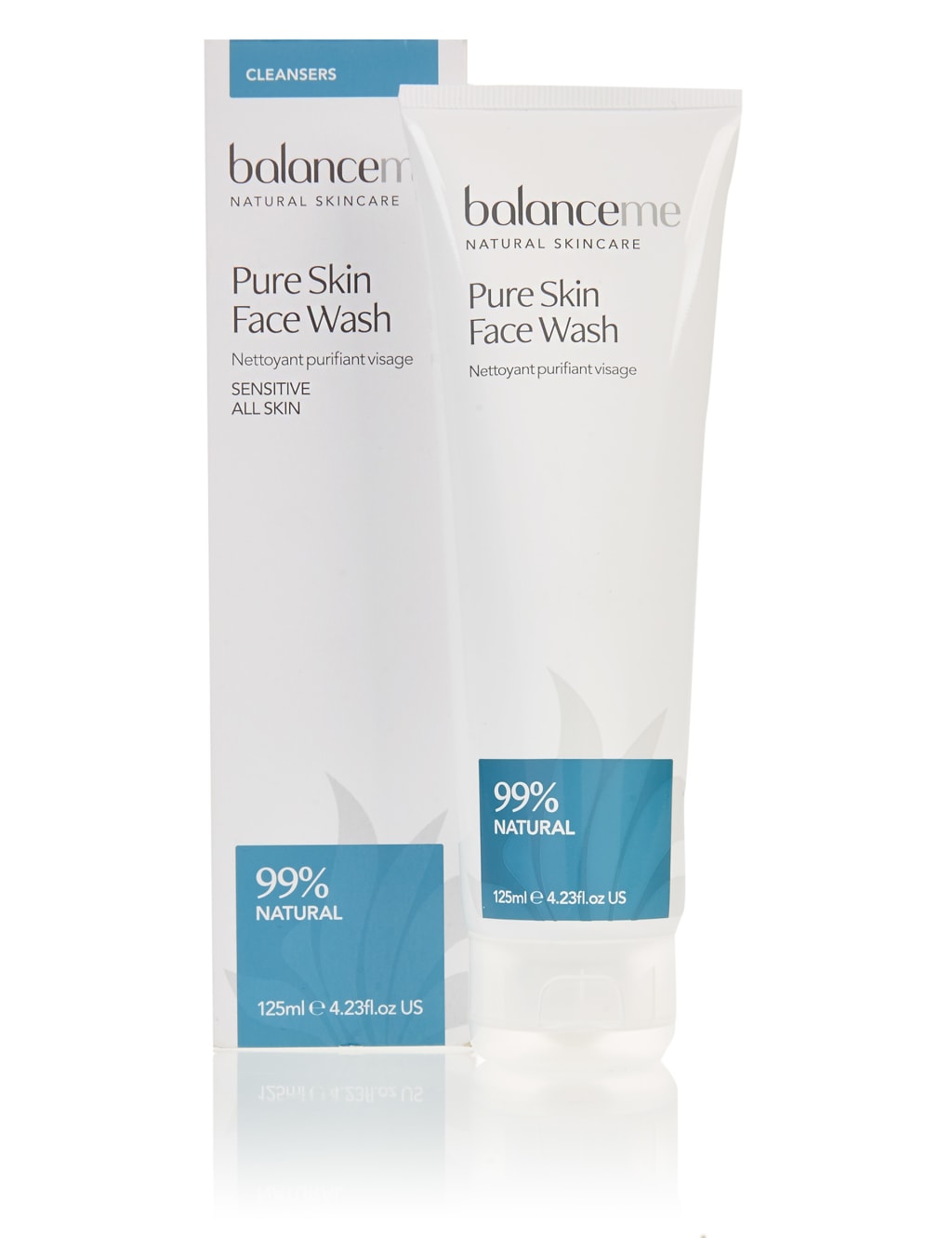 Pure Skin Face Wash 125ml 1 of 2
