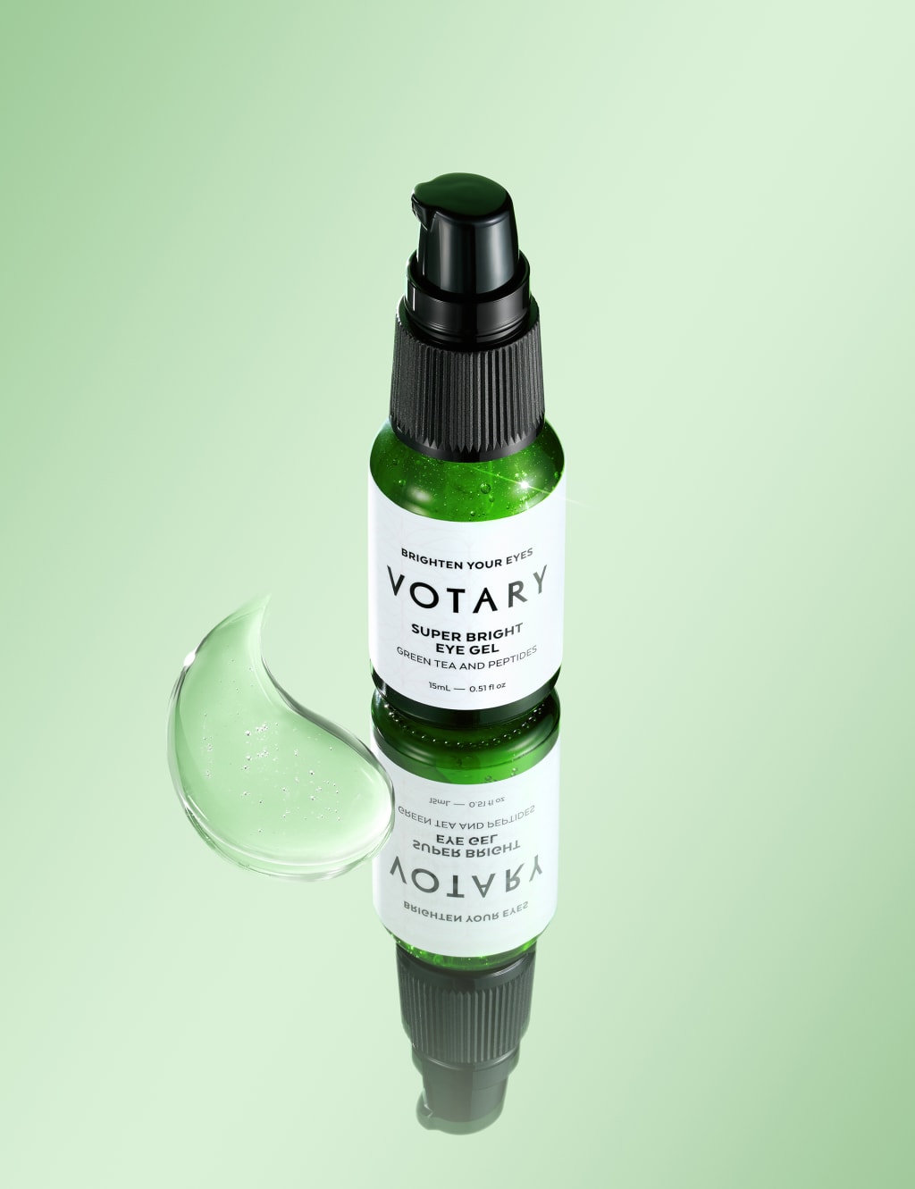 Super Bright Eye Gel, Green Tea and Peptides 15ml 2 of 3