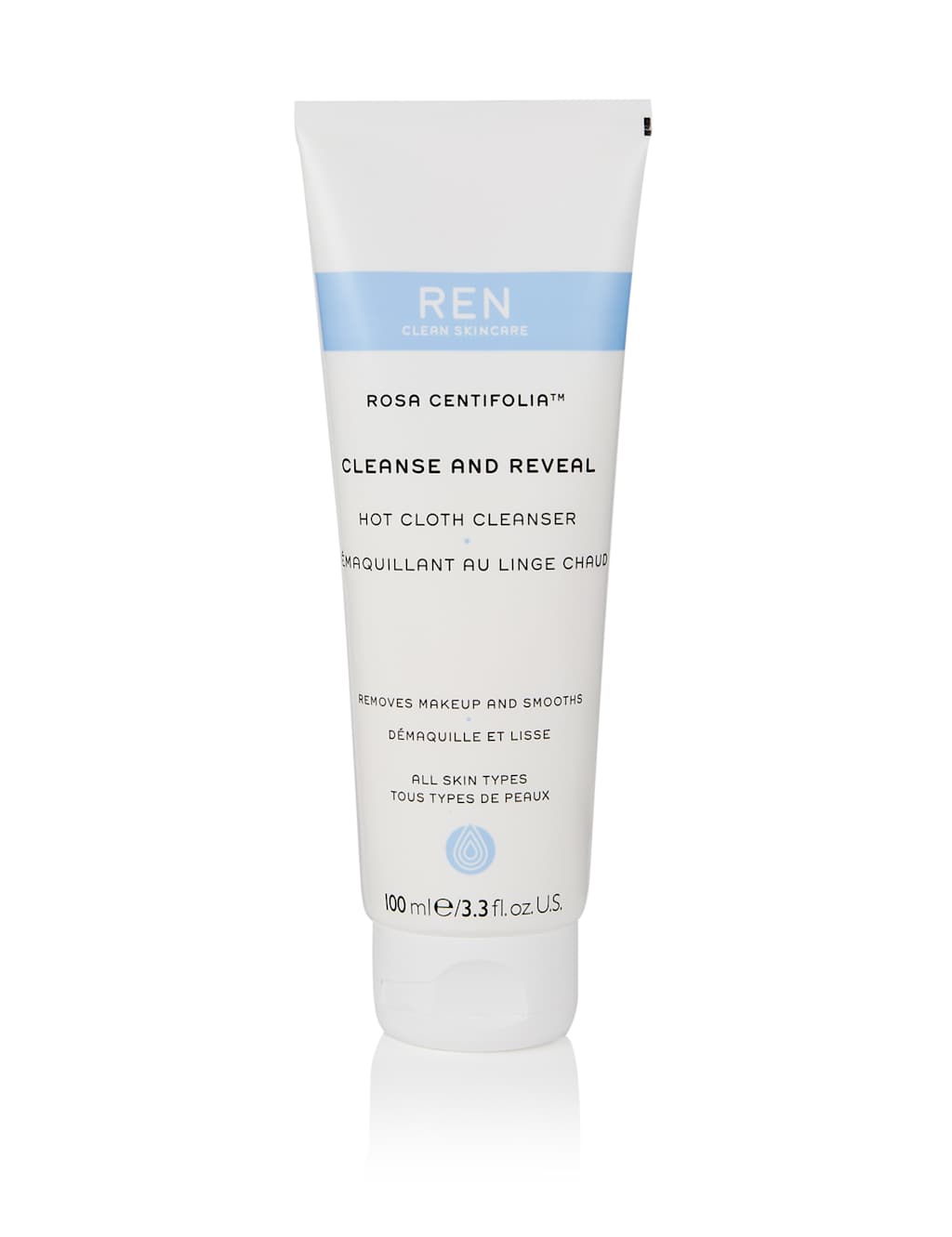 Rosa Centifolia™ Cleanse & Reveal Hot Cloth Cleanser 100ml 1 of 2