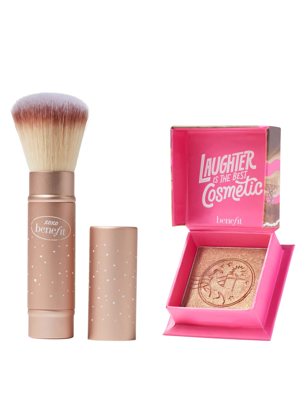 Blush n Brush Delivery Limited Edition Blusher Shade Brush Gift Set BENEFIT M S