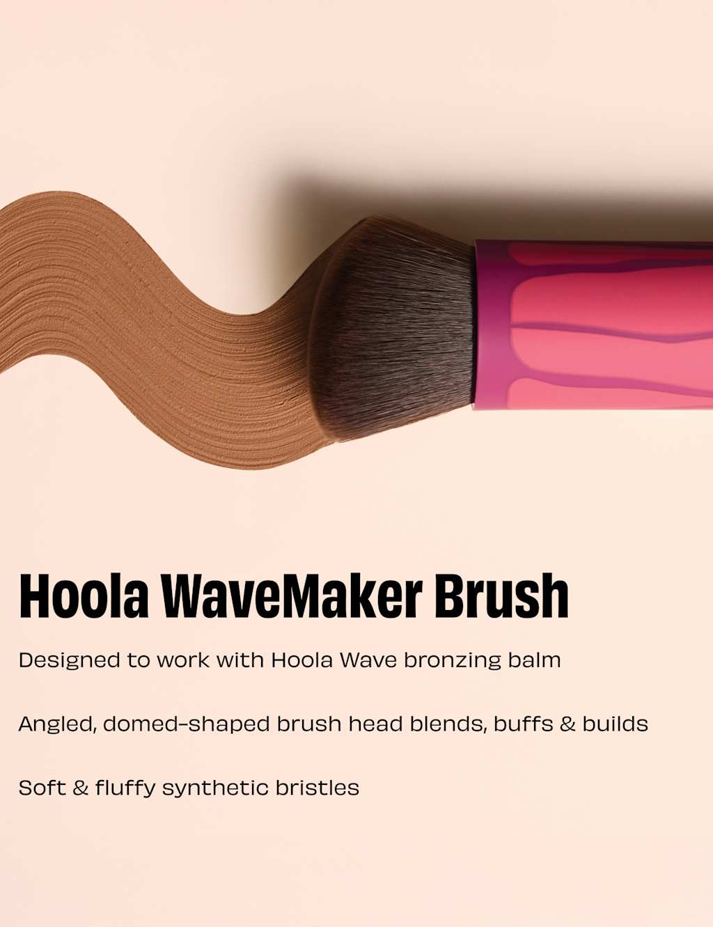 Hoola WaveMaker Cream Bronzer Brush 37g 3 of 5